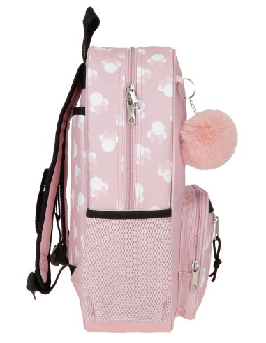 MOCHILA ADAP. 38CM. MINNIE HEADS
